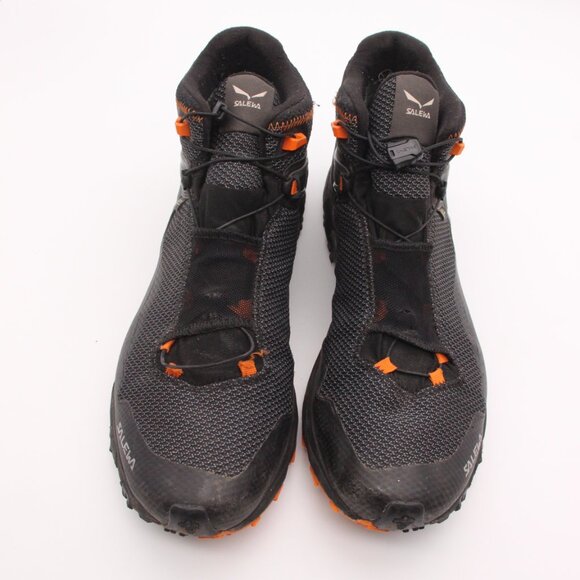 Salewa MS Ultra Flex 2 Mid GTX Gore-Tex Hiking Boots Men\'s 12 Black Out Orange main image 9